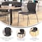 Flash Furniture Gray Plastic Stack Chairs with Lumbar Support, PK 5 5-RUT-NC618-GY-GG - alternate 8